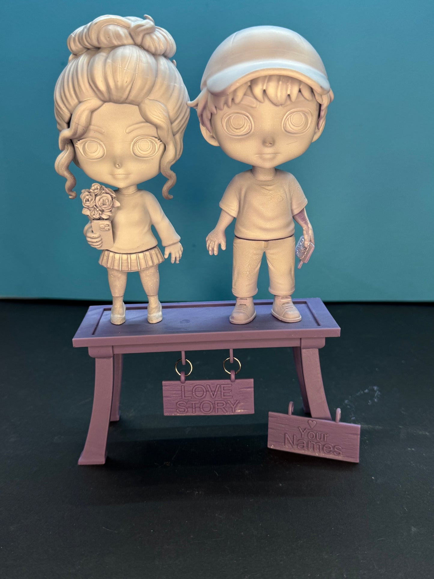 Набор для самостоятельной покраски фигурок «Love Story»