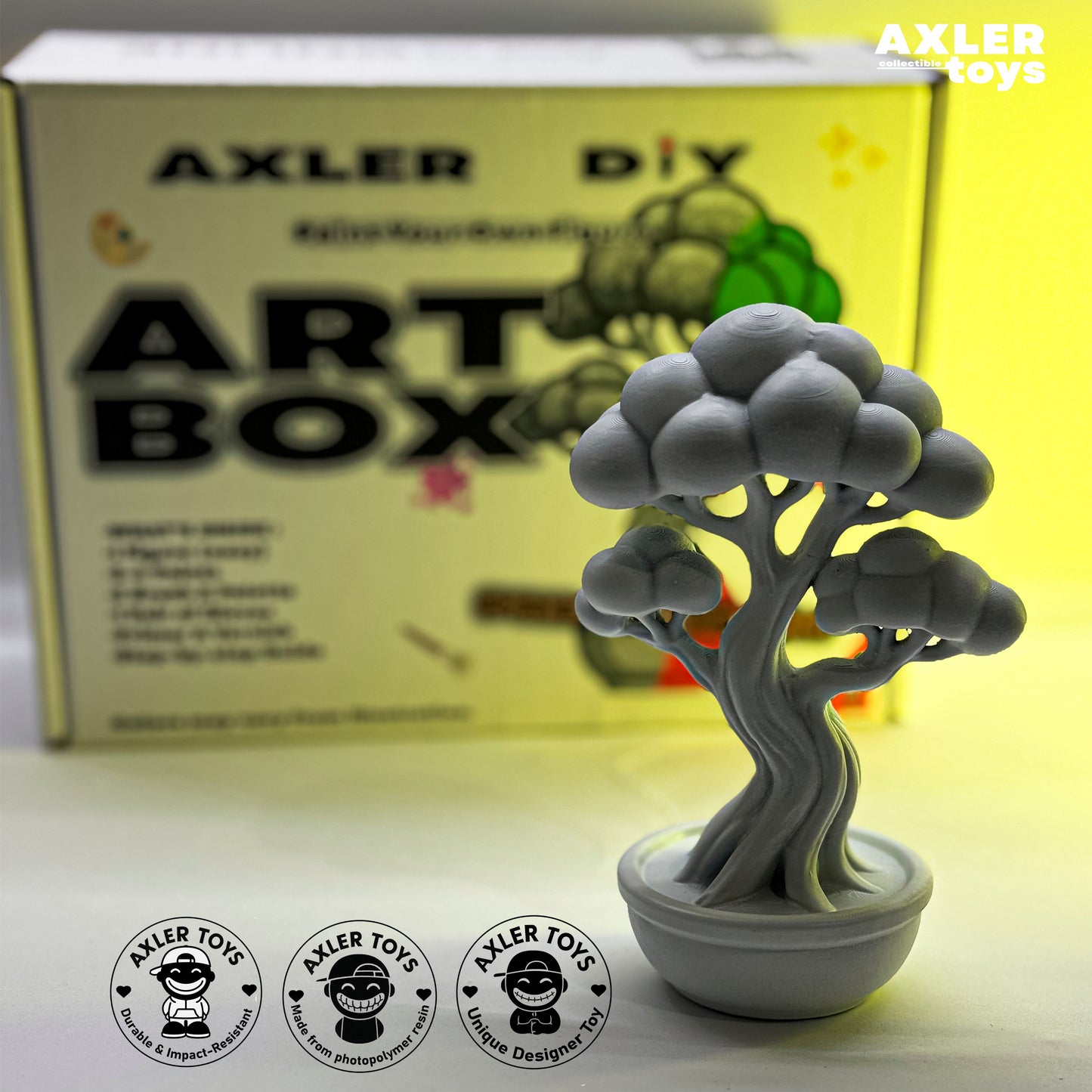 bansai tree easy sculpture Axler DIY Art Box