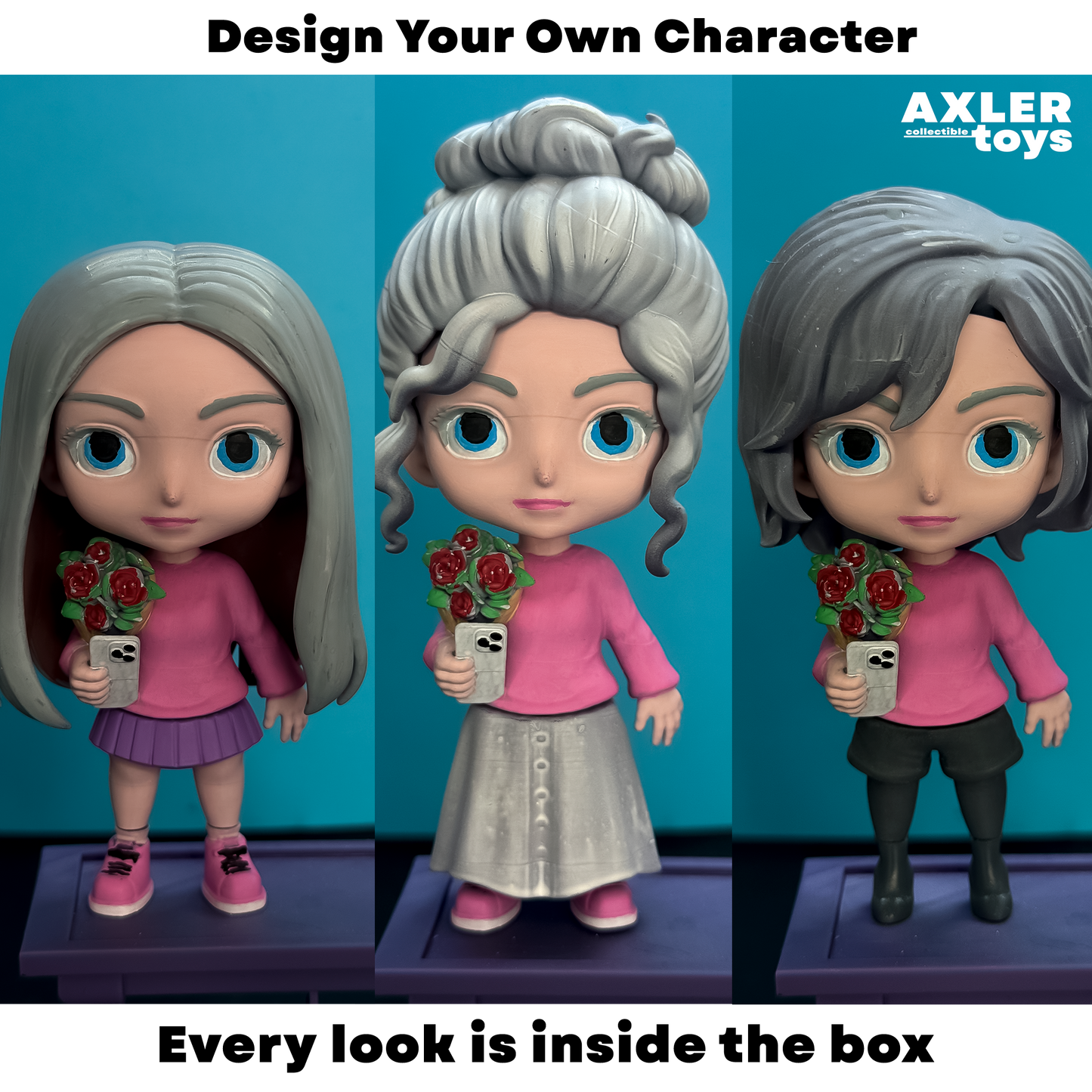 Набор для самостоятельной покраски фигурок «Love Story»