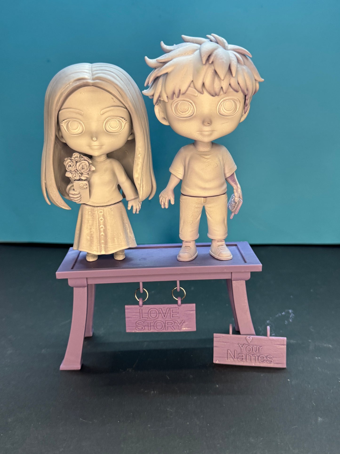 Набор для самостоятельной покраски фигурок «Love Story»