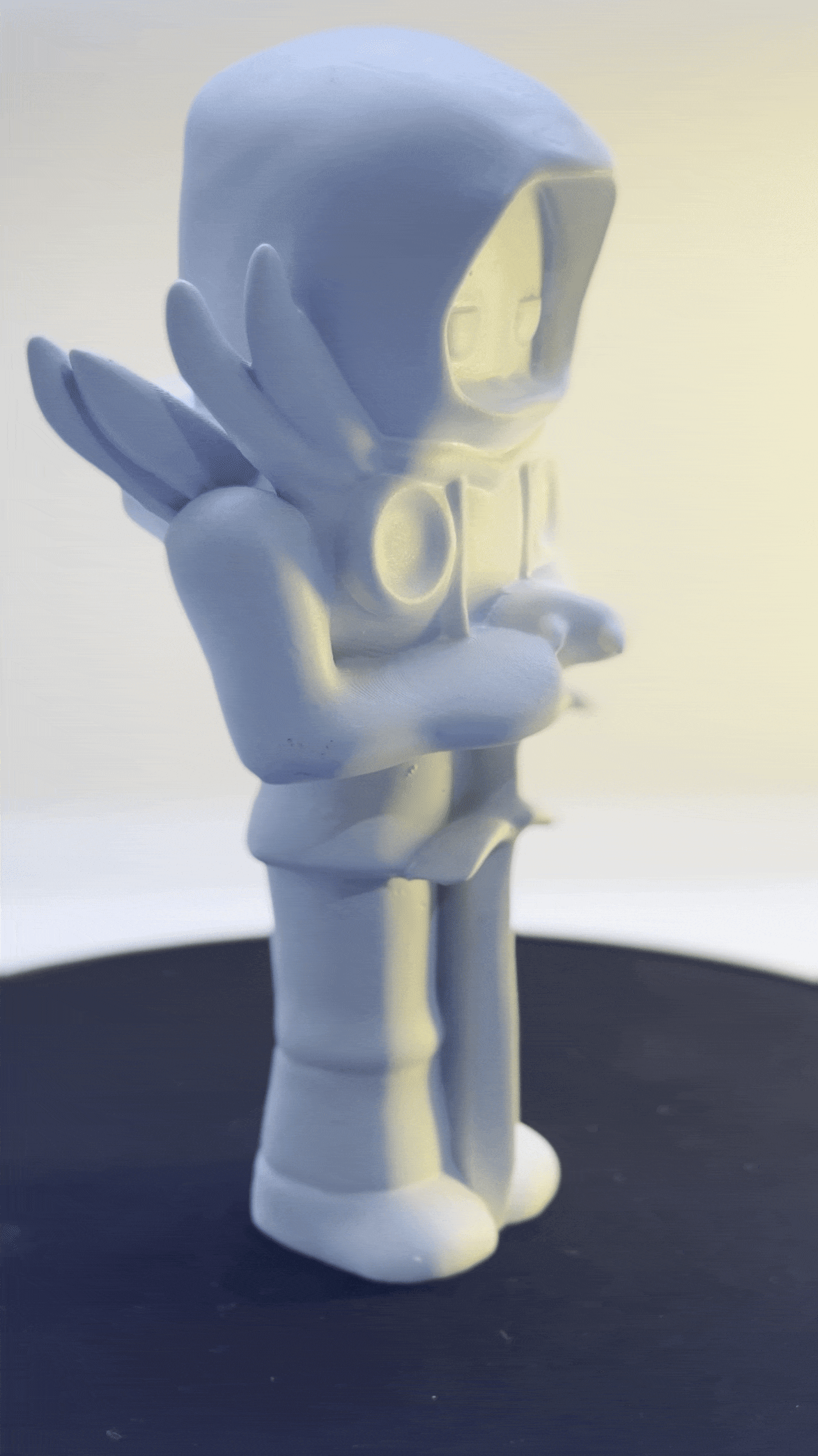 AXLER DIY Art Box  with pre-primed resin figure